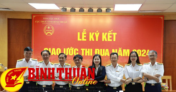 Ngành Thuế thi đua phấn đấu hoàn thành xuất sắc nhiệm vụ năm 2024