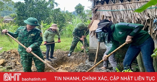 Empreintes de la jeunesse des forces armées de Ha Tinh dans la campagne « Marche verte »