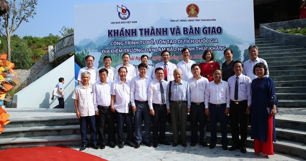 Monument national École de journalisme Huynh Thuc Khang, une destination attrayante pour les journalistes