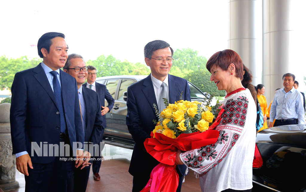 Lãnh đạo tỉnh tiếp Chủ tịch Đại hội đồng UNESCO lần thứ 42