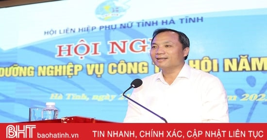 Phụ nữ Hà Tĩnh tiếp tục phát huy phẩm chất cao đẹp, trở thành nguồn nhân lực quan trọng trong phát triển