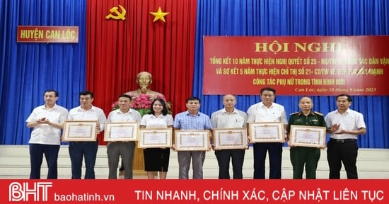 Can Lộc xây dựng gần 1.000 mô hình “dân vận khéo”