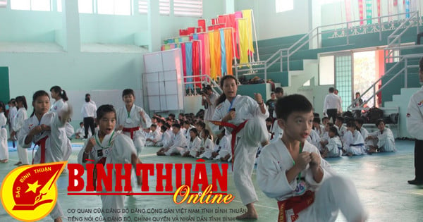 Taekwondo, môn thể thao có “sức sống” lâu bền ở La Gi