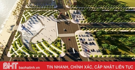 Thị xã Kỳ Anh xây dựng quảng trường biển gần 113 tỷ đồng