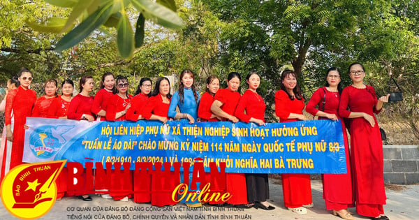 Phụ nữ Bình Thuận duyên dáng trong “Tuần lễ áo dài”