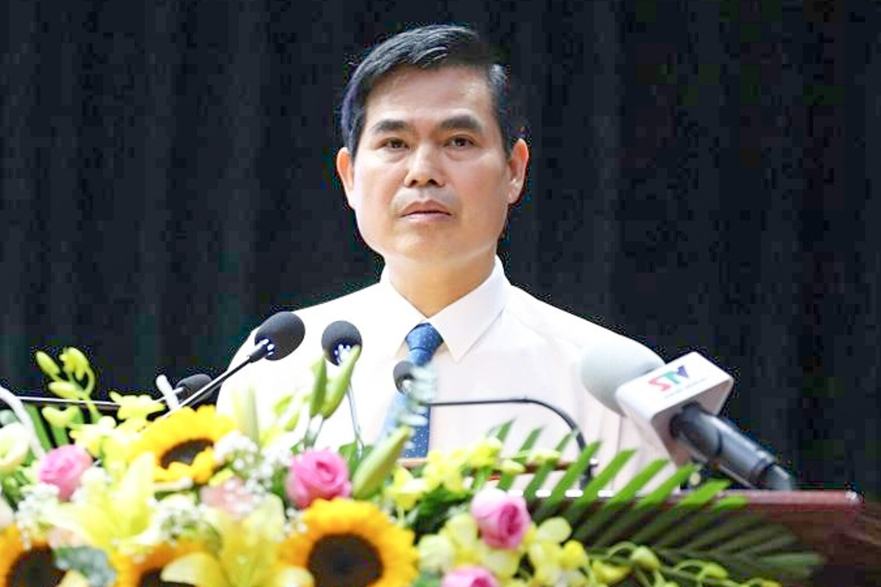 Nuevo secretario del Comité del Partido Provincial de Son La, Hoang Quoc Khanh.