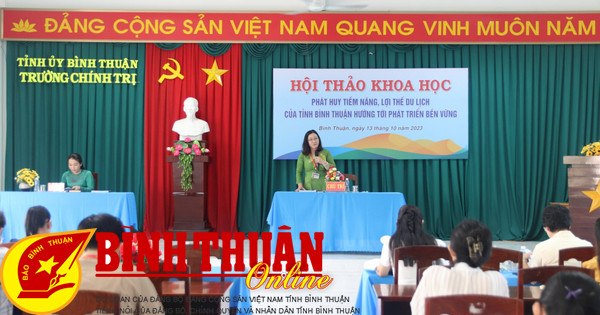 Taller científico para promover el potencial y las ventajas del turismo en Binh Thuan