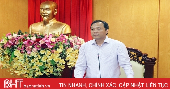 Ban Thường vụ Tỉnh ủy Hà Tĩnh cho ý kiến về nội dung trình kỳ họp HĐND tỉnh