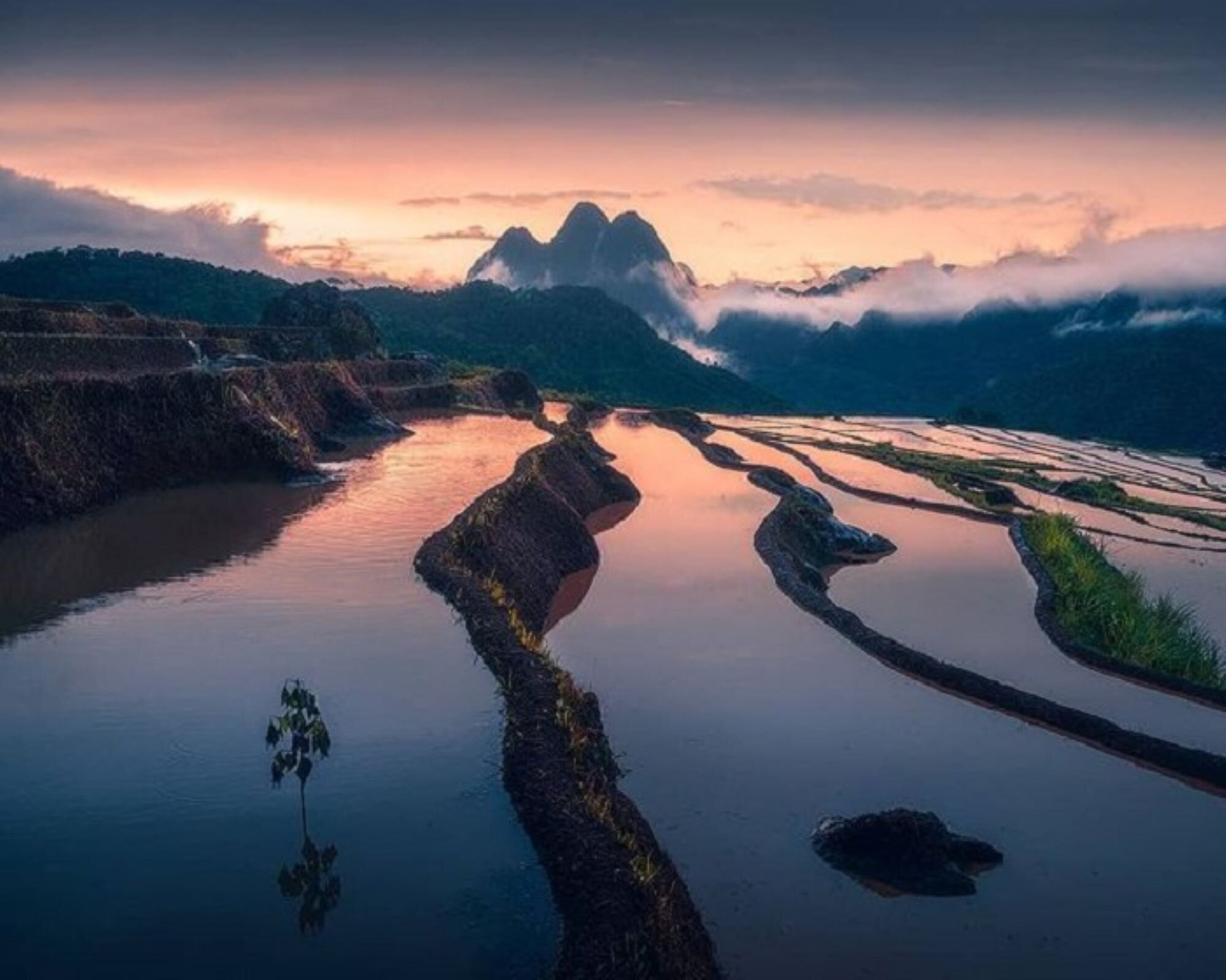 Завораживающая красота Пу Лыонга. (Фото: @vietnamnatural)