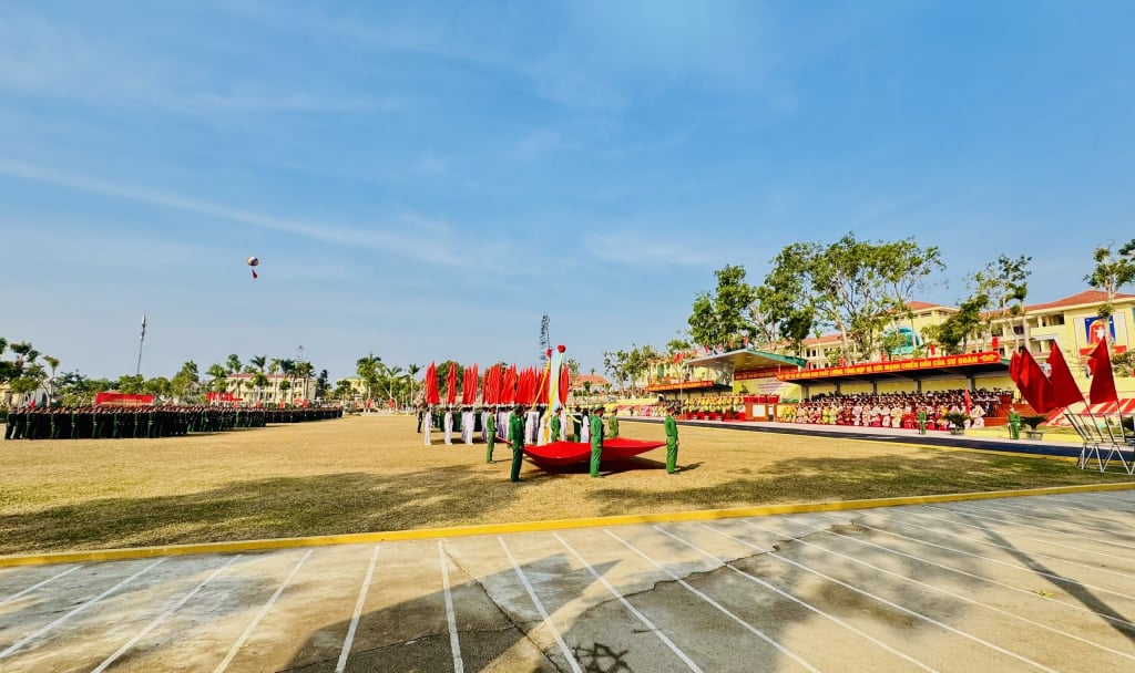 축하 행사의 풍경.