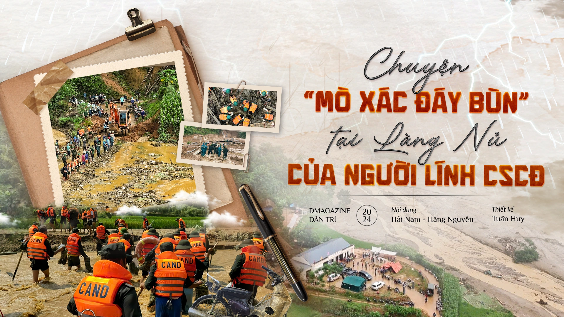 Chuyện “mò xác đáy bùn” tại Làng Nủ của người lính CSCĐ