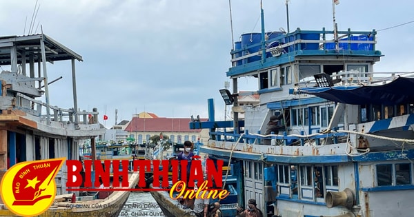 Binh Thuan fishermen in the winter season