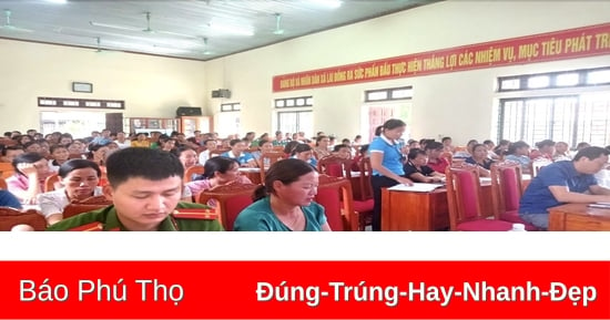 Hiệu quả chương trình đối thoại chính sách ở Tân Sơn