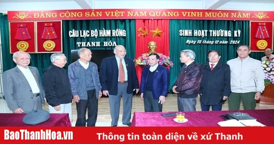 Hội viên CLB Hàm Rồng tiếp tục đóng góp công sức, trí tuệ, xây dựng quê hương Thanh Hóa ngày càng giàu đẹp, phát triển