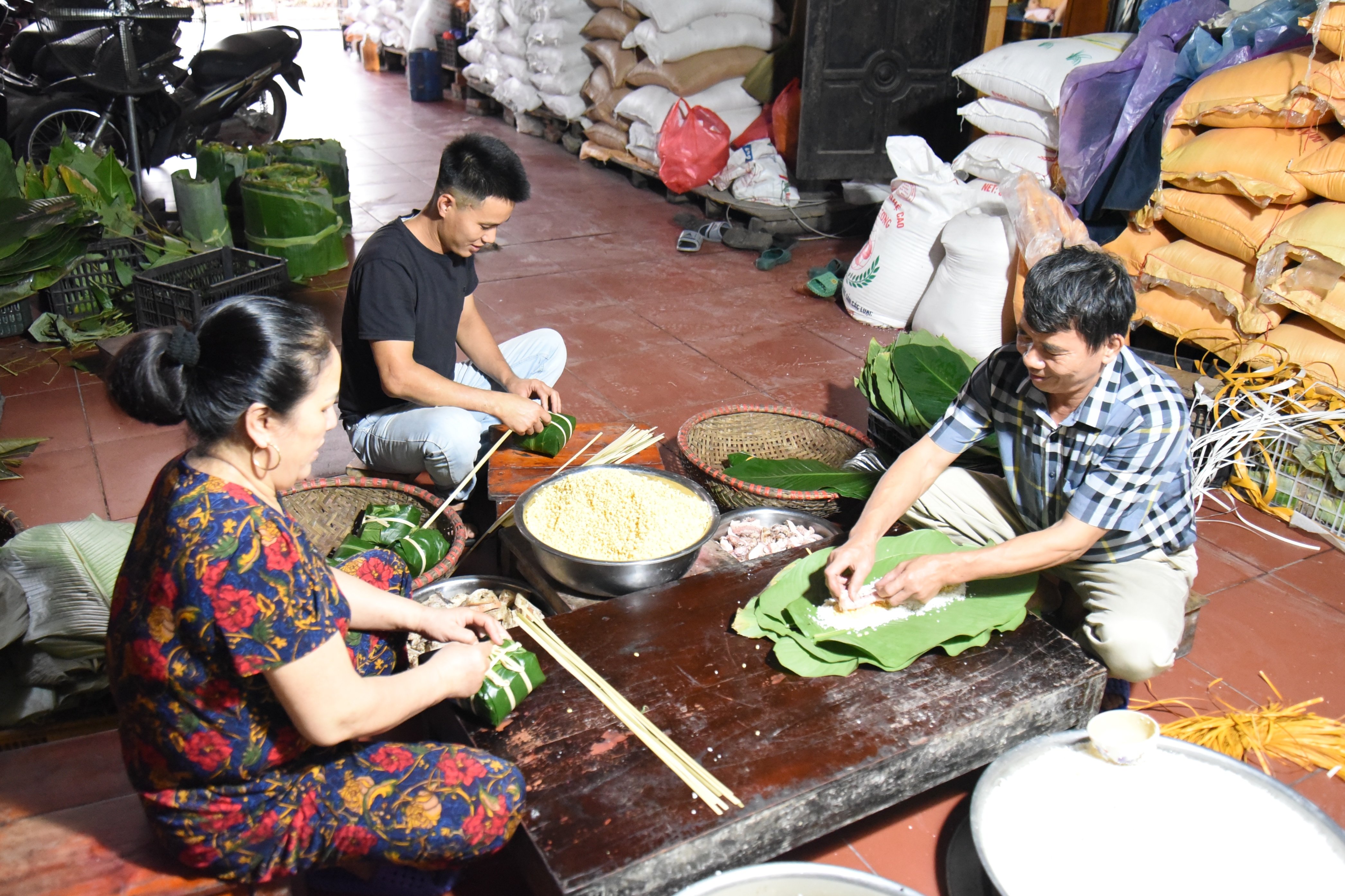 Nâng tầm bánh chưng truyền thống