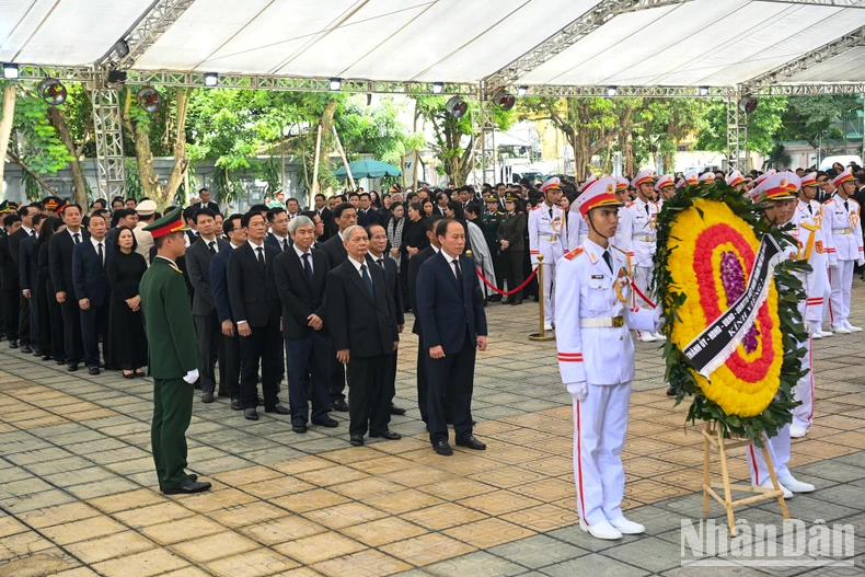 Beerdigung von Generalsekretär Nguyen Phu Trong Foto 107