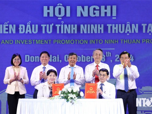 Tổ chức thành công Hội nghị kết nối, xúc tiến đầu tư tỉnh Ninh Thuận tại tỉnh Đồng Nai