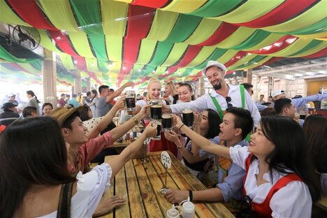 Viele abwechslungsreiche Aktionen beim Volksfest 2024