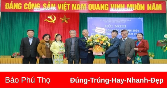 Tổng kết công tác Hội Văn học nghệ thuật Lâm Thao