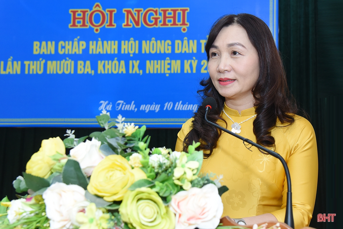 M. Tran Dinh Uoc a été élu vice-président de l'Association des agriculteurs de Ha Tinh.