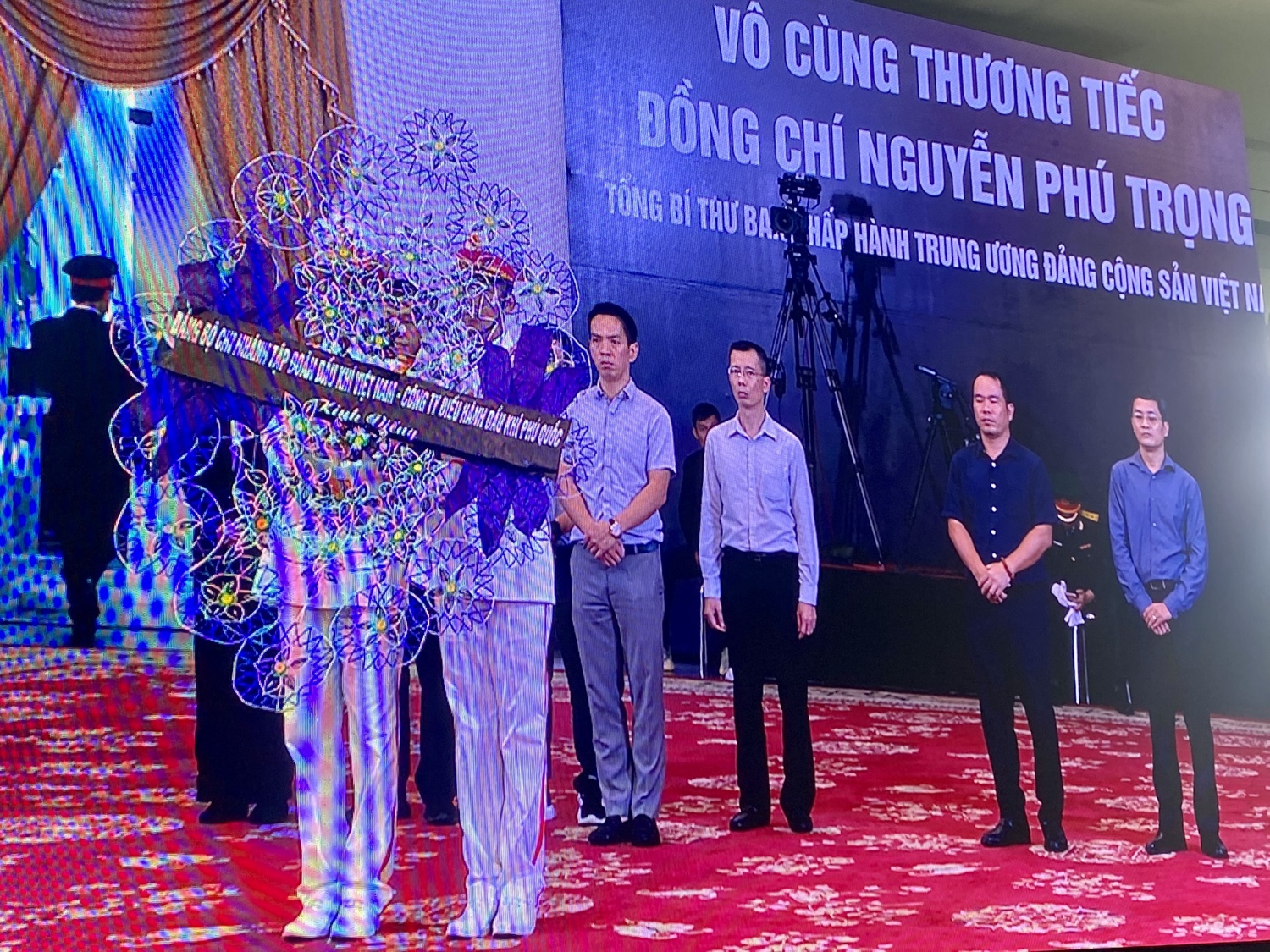 Ngành Dầu khí tưởng nhớ Tổng Bí thư Nguyễn Phú Trọng