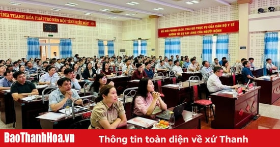 Training on Bidding Law and related guidance documents for medical facilities in Thanh Hoa province