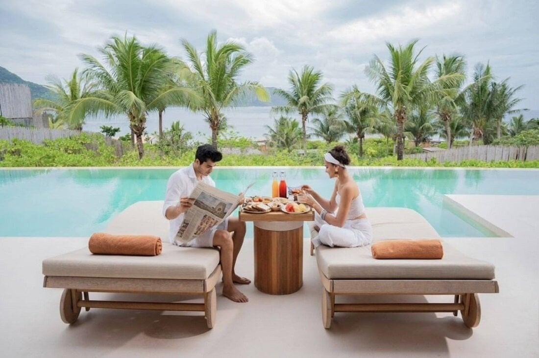 Este hotel en Con Dao, cerca del mar, está completamente equipado con instalaciones de 5 estrellas.