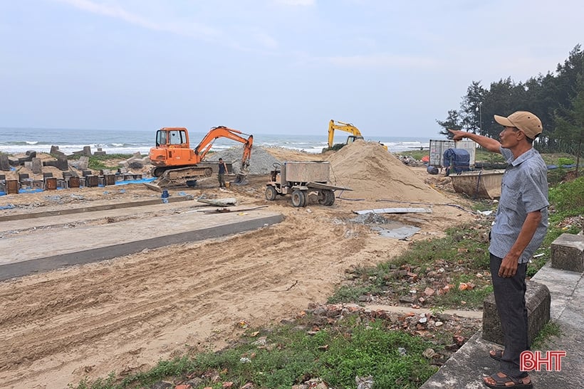 គម្រោង​បង្ការ​ការ​ហូរ​ច្រោះ​ឆ្នេរ - ភាព​រីករាយ​របស់​ប្រជាជន Xuan Hoi