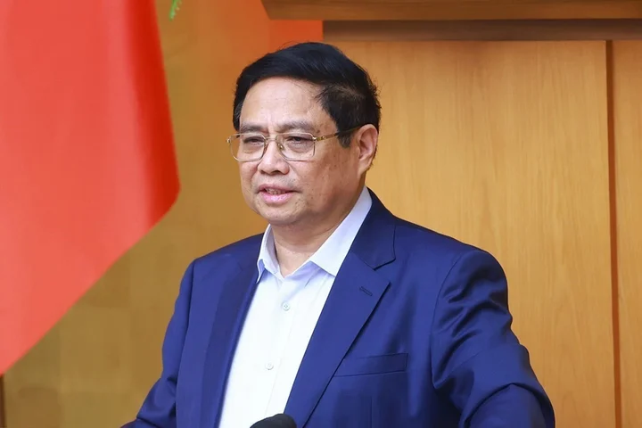 Le Premier ministre Pham Minh Chinh est le chef du comité de pilotage pour la rationalisation de l'appareil gouvernemental. (Photo: VGP)