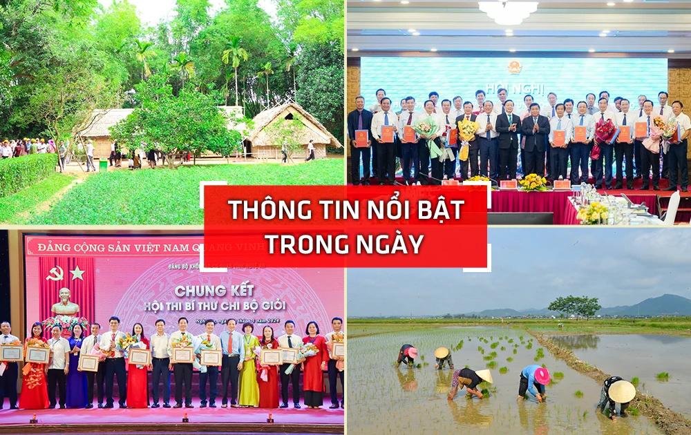 Nghệ An: Thông tin nổi bật ngày 19/5