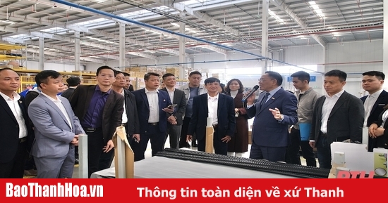 សមាគមធុរកិច្ចខេត្ត Thanh Hoa ធ្វើទស្សនកិច្ច និងភ្ជាប់សមាជិកក្នុងខែធ្នូ