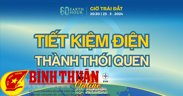 Hưởng ứng Chiến dịch Giờ Trái đất năm 2024 “Tiết kiệm điện