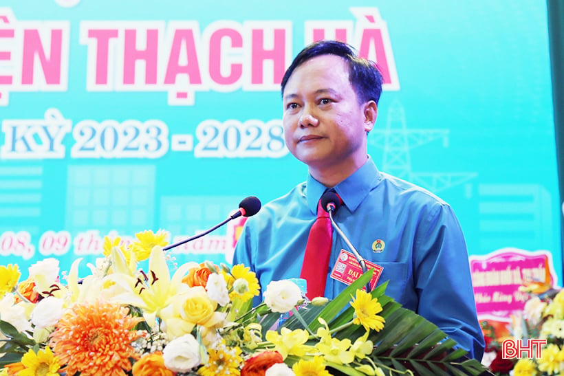 M. Pham Nam Anh réélu président de la Fédération du travail du district de Thach Ha