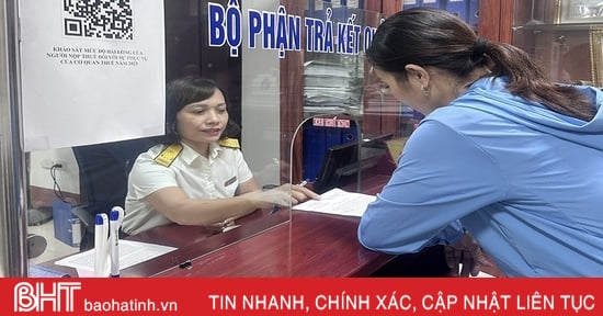 Từ 1/2/2024, Cục Thuế Hà Tĩnh áp dụng bản đồ số hộ kinh doanh