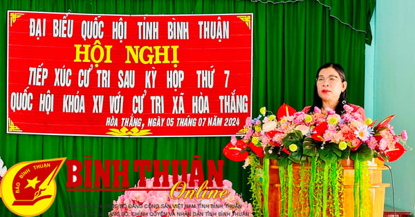 Cử tri xã Hòa Thắng (Bắc Bình):﻿  Kiến nghị giải quyết các vấn đề liên quan đất đai