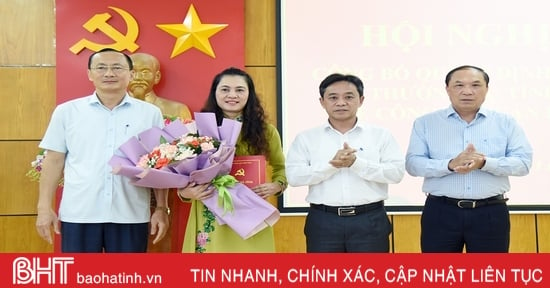 Đồng chí Hà Thị Sâm giữ chức Phó Bí thư Đảng ủy Khối CCQ&DN tỉnh