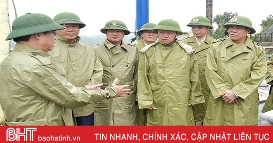 Rà soát hộ dân ở vùng nguy hiểm để có phương án sơ tán đến nơi an toàn