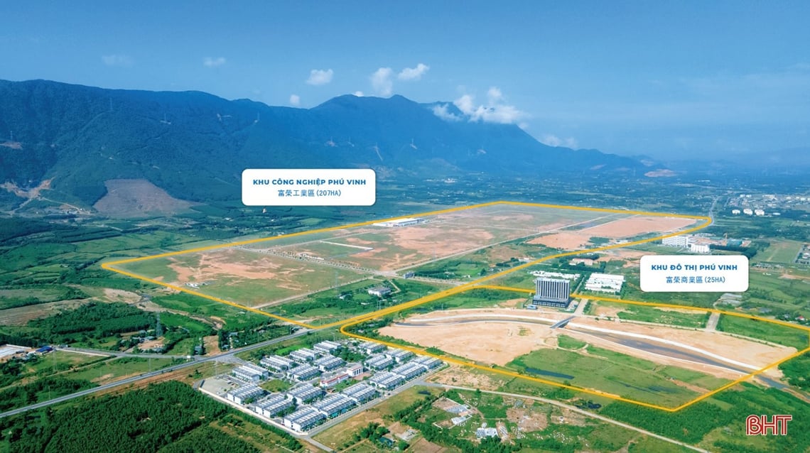 Parque industrial Phu Vinh: un parque industrial moderno y sincrónico en Ha Tinh