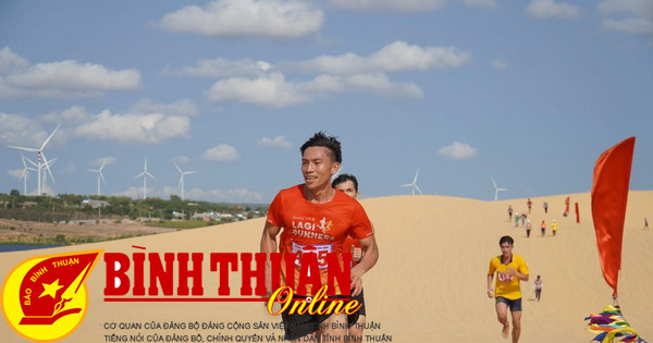 Bac Binh "Swimming, running, sand hill sliding" competition kicks off