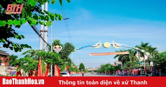 Trieu Son becomes the third district of Thanh Hoa province to meet advanced new rural standards.