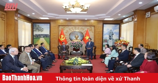 Bí thư Tỉnh ủy Nguyễn Doãn Anh tiếp Hội đồng hương Thanh Hóa tại Hà Nội