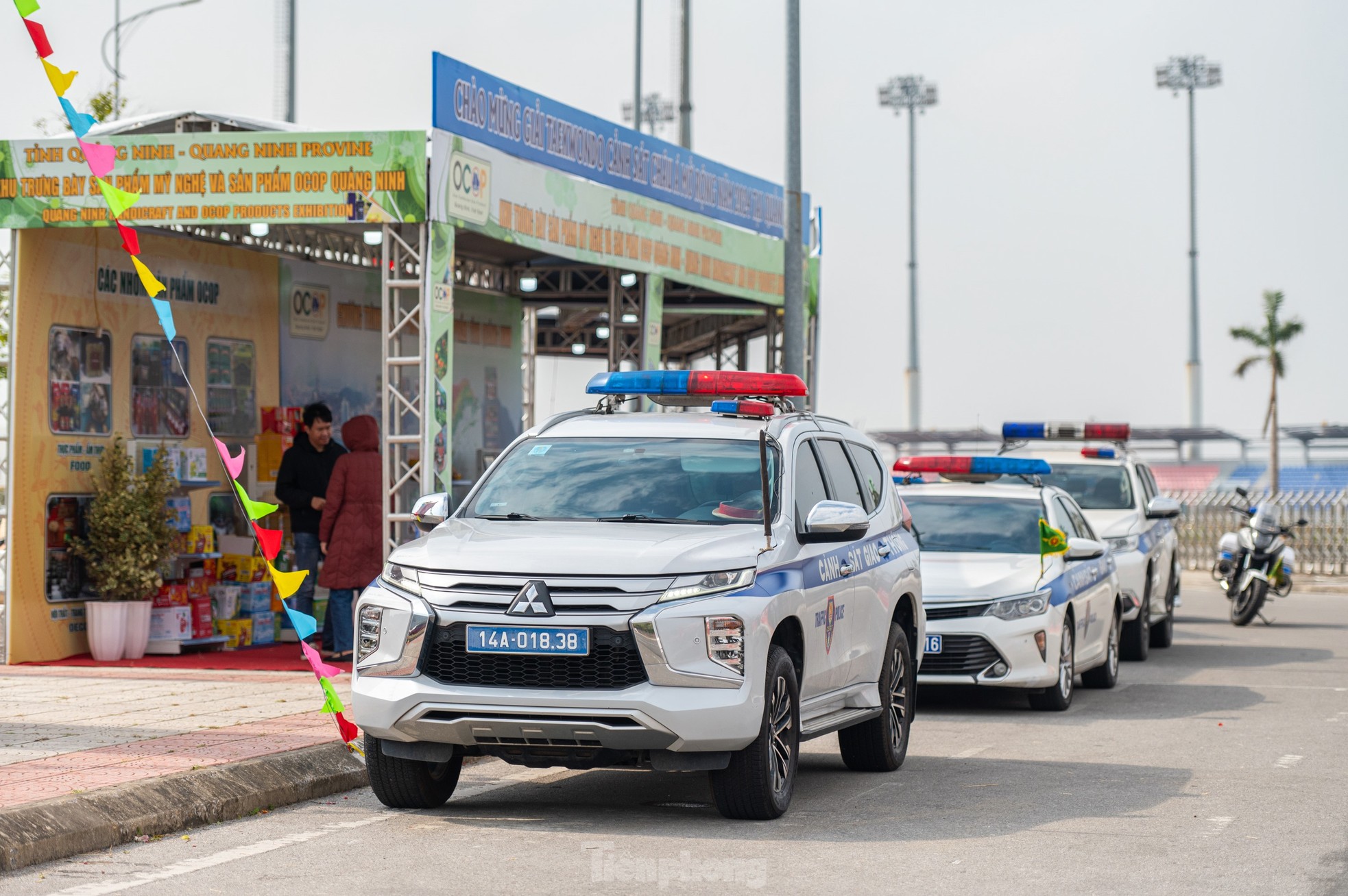 Quang Ninh est prêt pour la cérémonie d'ouverture du Championnat asiatique de taekwondo de la police photo 13