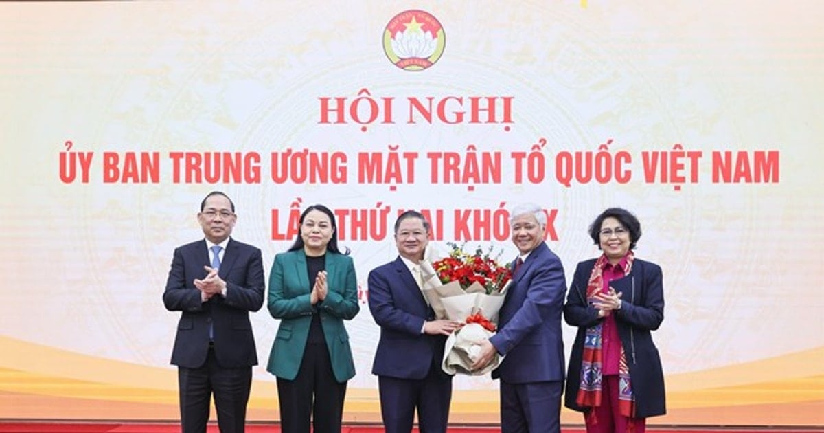 Hiệp thương cử ông Trần Việt Trường giữ chức Phó Chủ tịch Ủy ban Trung ương MTTQ Việt Nam