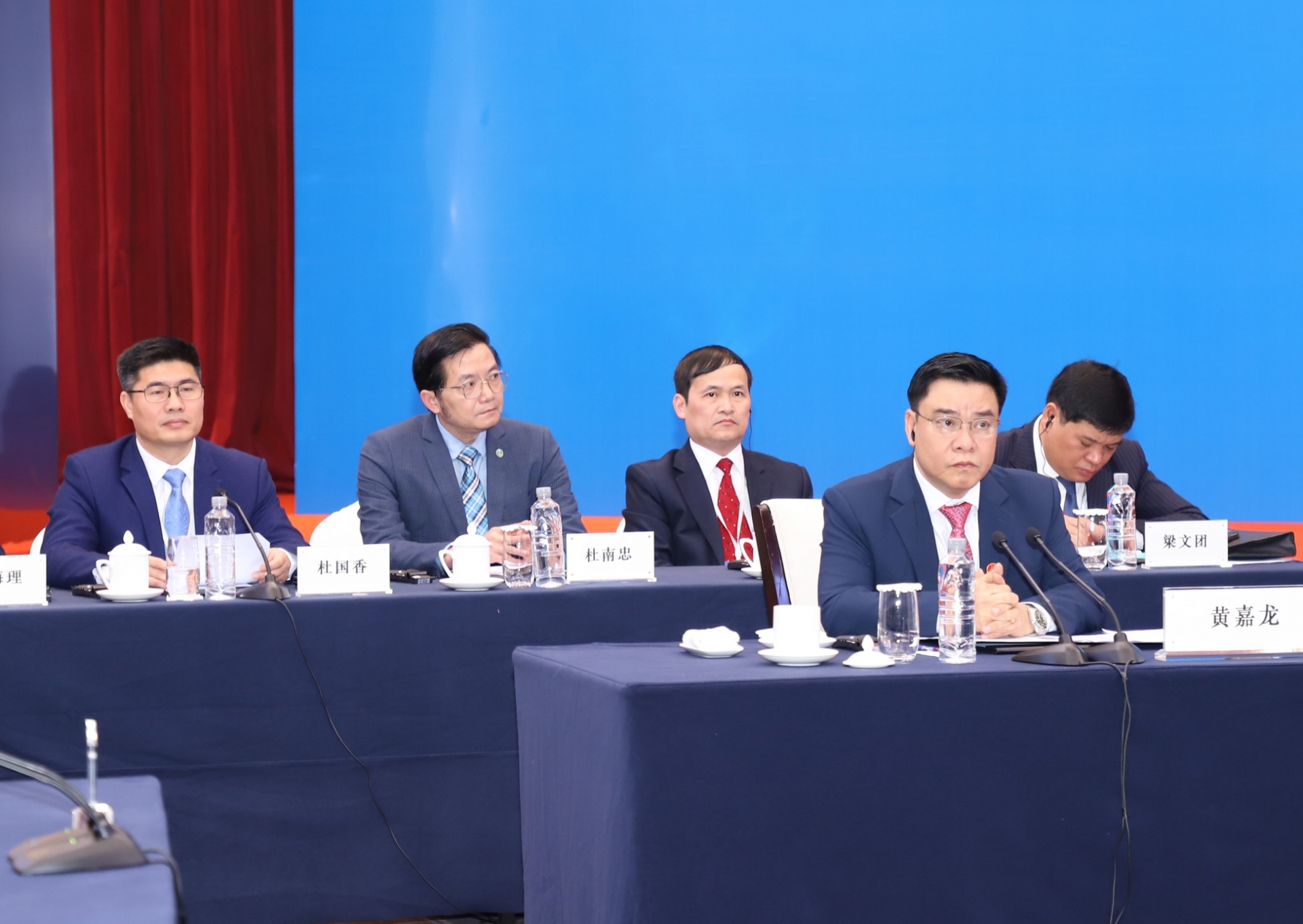 Der ständige stellvertretende Vorsitzende des Volkskomitees der Provinz, Hoang Gia Long, hielt auf der Konferenz eine Rede.