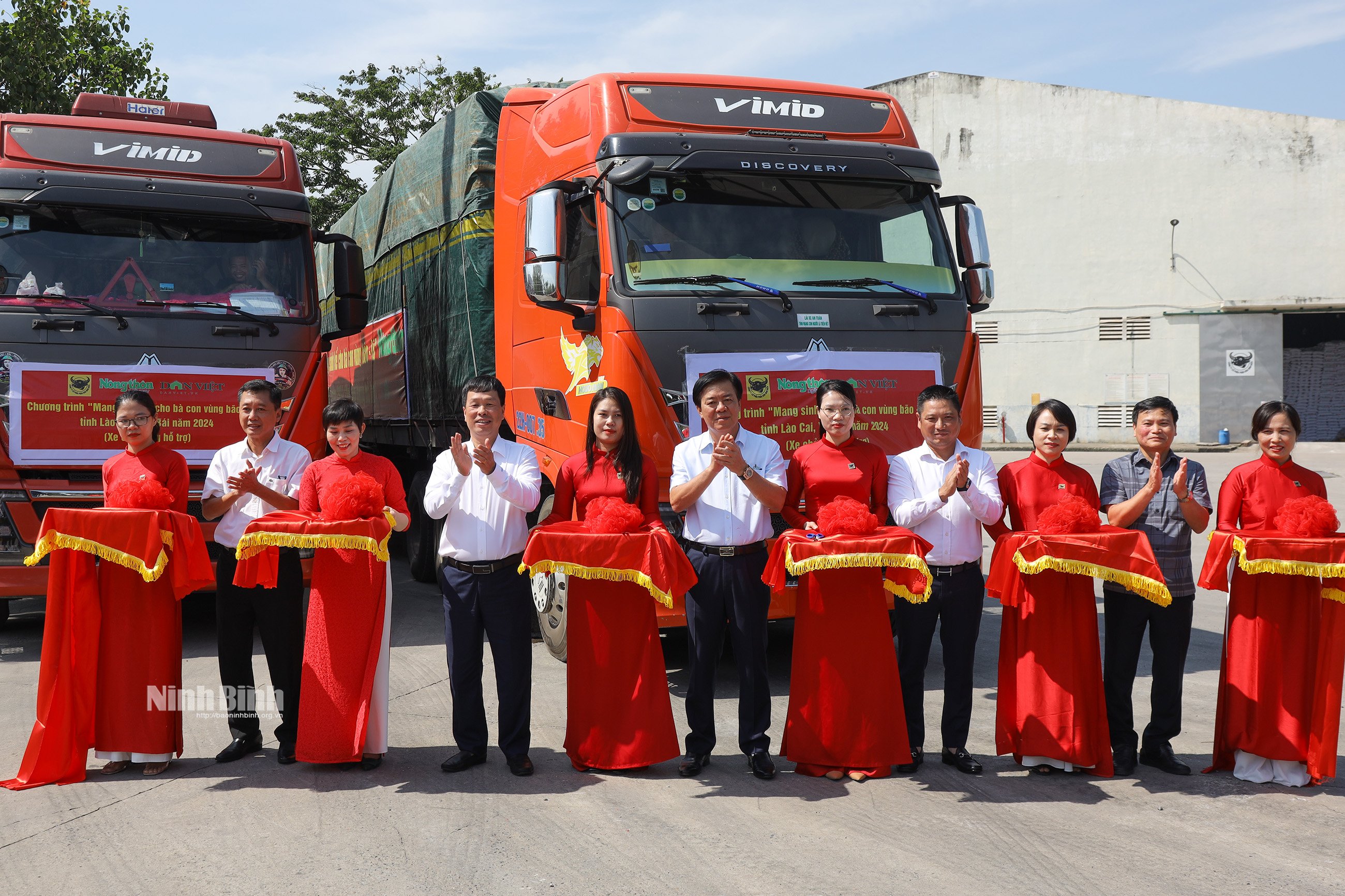 Launching ceremony of the program Bringing livelihoods to people in flood-hit areas of Lao Cai and Yen Bai provinces