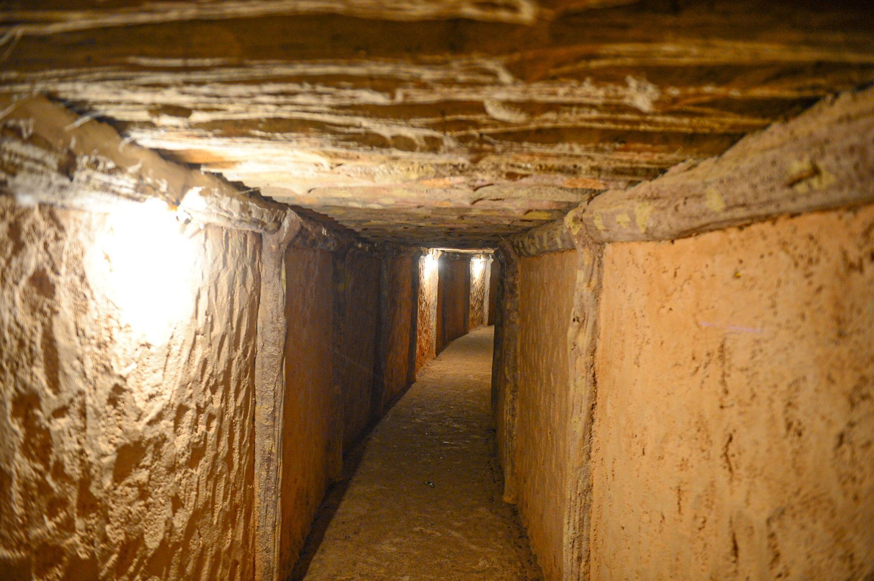 General Vo Nguyen Giap's command bunker hidden deep in the Muong Phang jungle