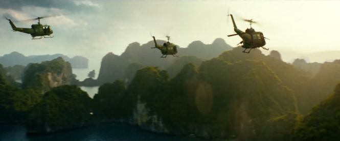 Ha Long Bay was used as the setting in the movie Kong: Skull Island.