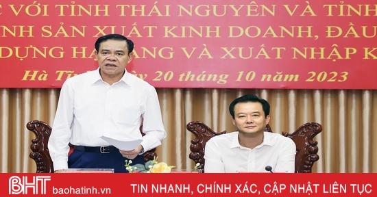 Hà Tĩnh mong Trung ương quan tâm xử lý sớm một số nội dung quan trọng