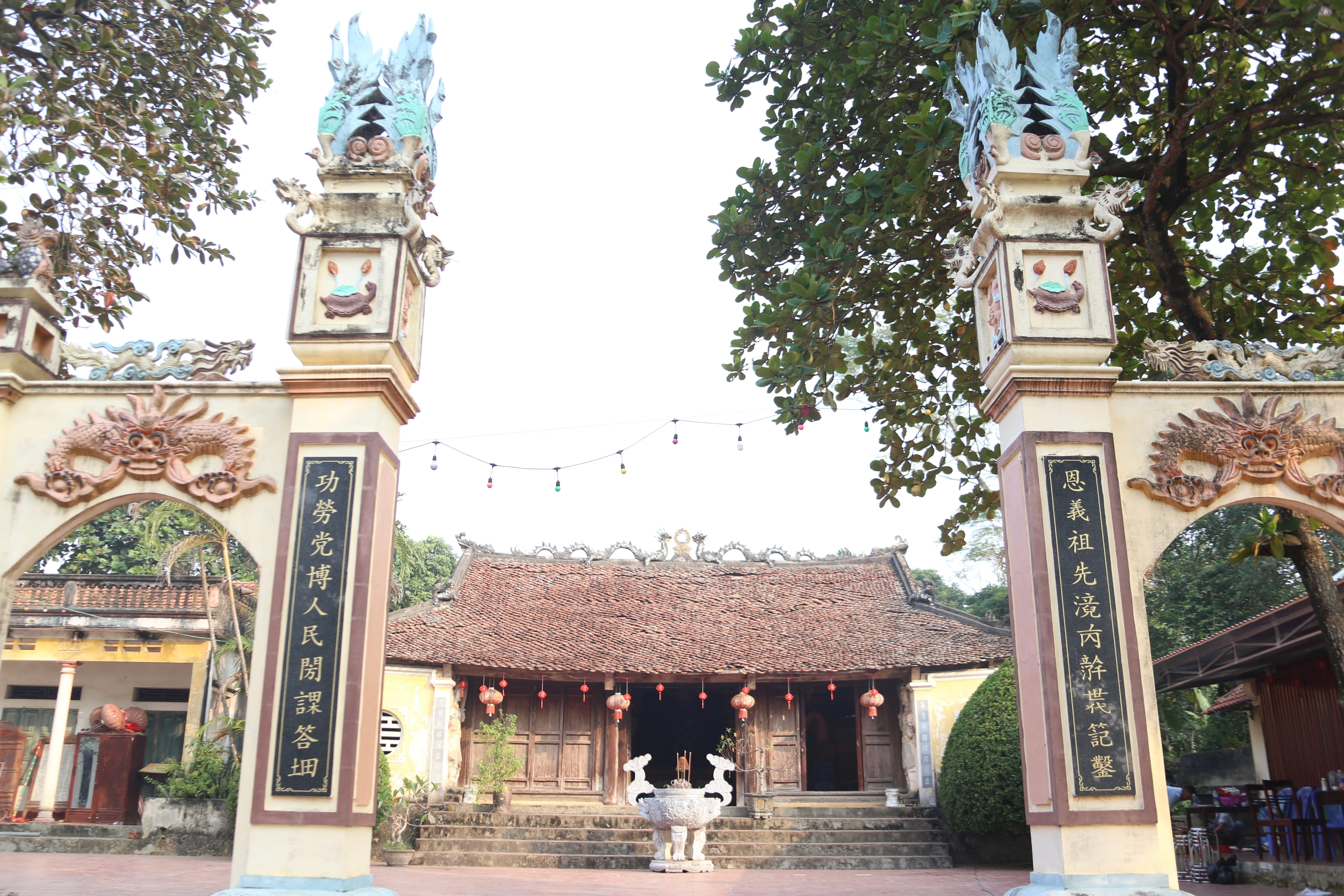 Début du projet de restauration et d'embellissement du vestige historique du temple de Van Luong