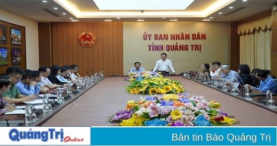 Họp bàn tổ chức Giải vô địch quốc gia Marathon và cự ly dài Báo Tiền Phong năm 2025 tại Quảng Trị